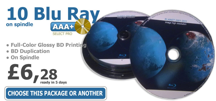 Online Short-Run Blu Ray Duplication